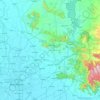Saraburi Province topographic map, elevation, terrain