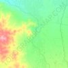 Gongolgon topographic map, elevation, terrain