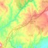 Sarnadas de Ródão topographic map, elevation, terrain