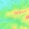 Moorsel topographic map, elevation, terrain