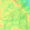 Tinley Park topographic map, elevation, terrain