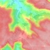 Nanteuil-la-Forêt topographic map, elevation, terrain