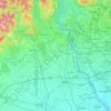 Novara topographic map, elevation, terrain