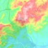 Rua Nova topographic map, elevation, terrain