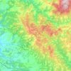 Castellina in Chianti topographic map, elevation, terrain