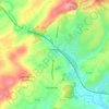 Sottevast topographic map, elevation, terrain