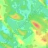 George Lake topographic map, elevation, terrain