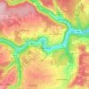 Altensteig (Kernstadt) topographic map, elevation, terrain