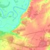 Кирицкое сельское поселение topographic map, elevation, terrain