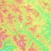 Cârlibaba topographic map, elevation, terrain