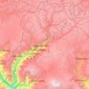 Cotahuasi Subbasin Landscape Reserve topographic map, elevation, terrain