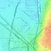 Brompton topographic map, elevation, terrain