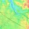 Malvern East topographic map, elevation, terrain