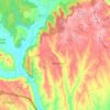 Abitureiras topographic map, elevation, terrain