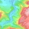 Duggingen topographic map, elevation, terrain