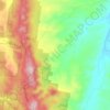 Kindervale topographic map, elevation, terrain