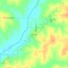 Conway topographic map, elevation, terrain