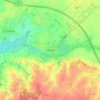 Garbów topographic map, elevation, terrain