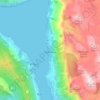 Dobrota topographic map, elevation, terrain