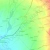 Tayug topographic map, elevation, terrain