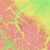 Improvement District No. 12 topographic map, elevation, terrain
