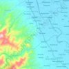 Aguilar topographic map, elevation, terrain