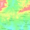 Mahuta topographic map, elevation, terrain