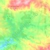 São Bartolomeu do Outeiro e Oriola topographic map, elevation, terrain
