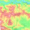 Tansen topographic map, elevation, terrain