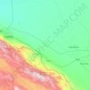Kaka District topographic map, elevation, terrain