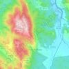 Vivaro Romano topographic map, elevation, terrain