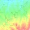 Новожиловское сельское поселение topographic map, elevation, terrain