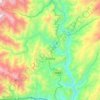 Zumba topographic map, elevation, terrain