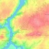 Trédarzec topographic map, elevation, terrain