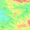 Cadours topographic map, elevation, terrain