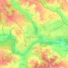 Korsun-Shevchenkivskyi topographic map, elevation, terrain