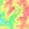 Arley CP topographic map, elevation, terrain