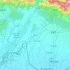 Sunsari topographic map, elevation, terrain