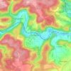 Gutenstein topographic map, elevation, terrain