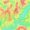 Charolles topographic map, elevation, terrain