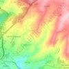 Vale de Nogueiras topographic map, elevation, terrain