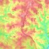 Jardee topographic map, elevation, terrain