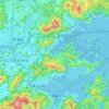 North District topographic map, elevation, terrain