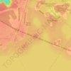 Île d'Adoncourt topographic map, elevation, terrain