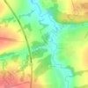 Берсеневка topographic map, elevation, terrain