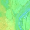 Canal du Rhône au Rhin topographic map, elevation, terrain