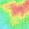 Square Pierre Seghers topographic map, elevation, terrain