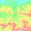 Fan Glacier topographic map, elevation, terrain