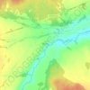 Шушары topographic map, elevation, terrain