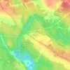 Майнило topographic map, elevation, terrain